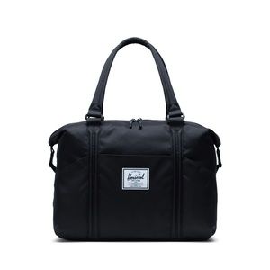 Black large size bag for traveling or go around town with it.